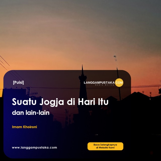 Suatu Jogja di Hari Itu